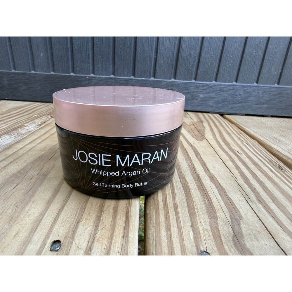 Josie Maran Whipped Argan Oil Self Tanning Body Butter Vanilla Caramel 7.7oz